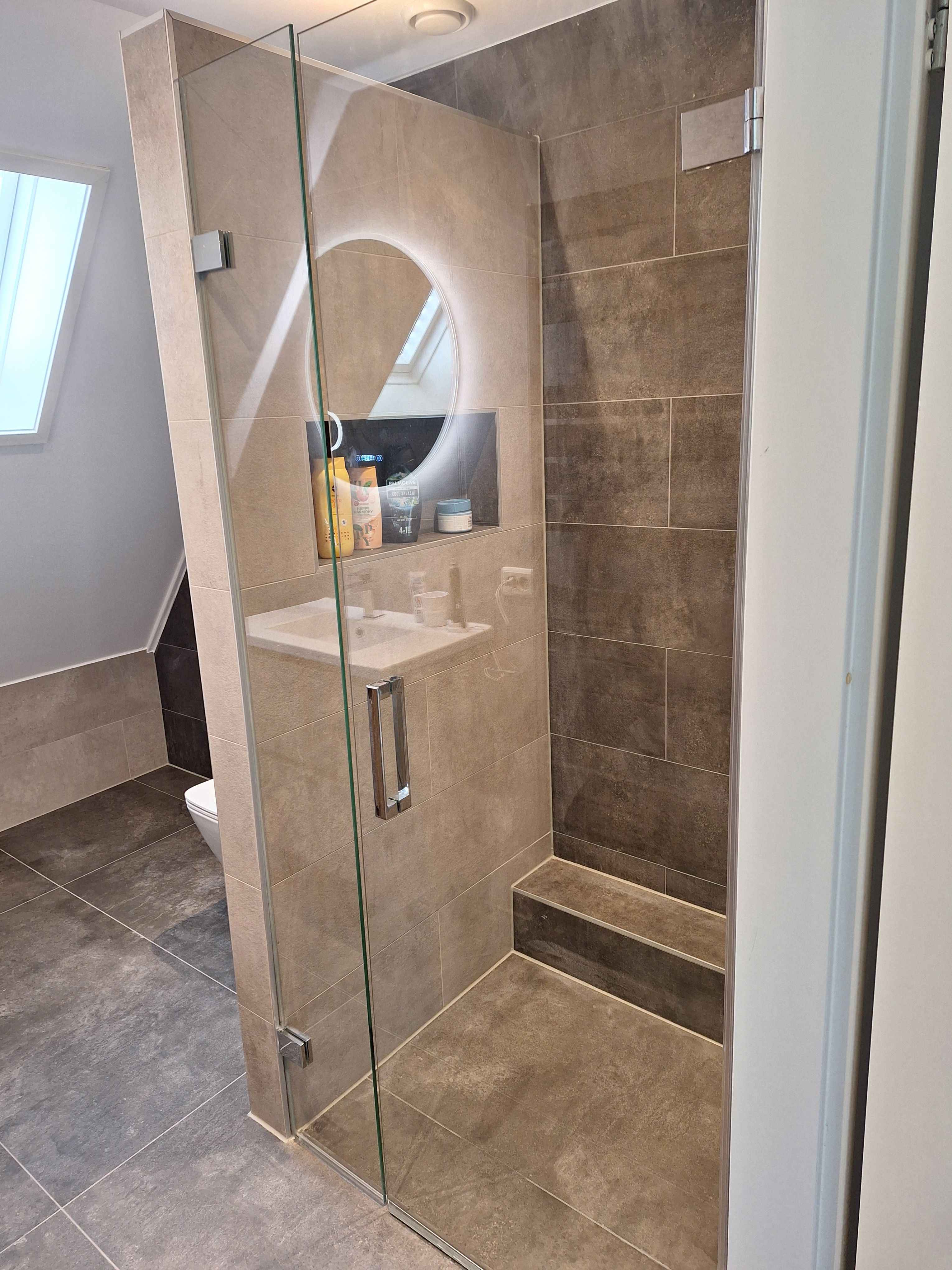 Ellen, Houten badkamer project